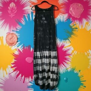 RUFF HEWN BLK. & WHITE HIGH/LOW DRESS‎ SIZE MED. NWT